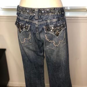 Miss Me Rhinestone Embellished Jeans